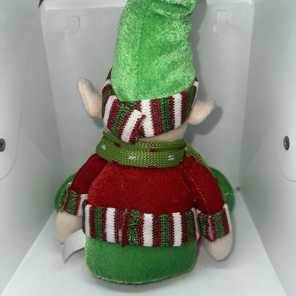 Shelf Sitter Christmas Holiday Elf Stuffed Pixie 12" - Picture 3 of 7